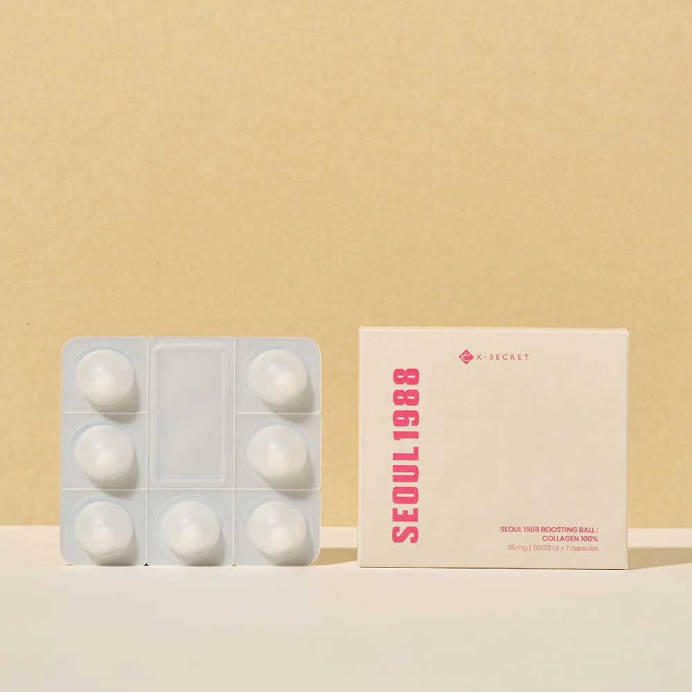 KSECRET SEOUL 1988 Boosting Ball : Collagen 100% [7 capsules]